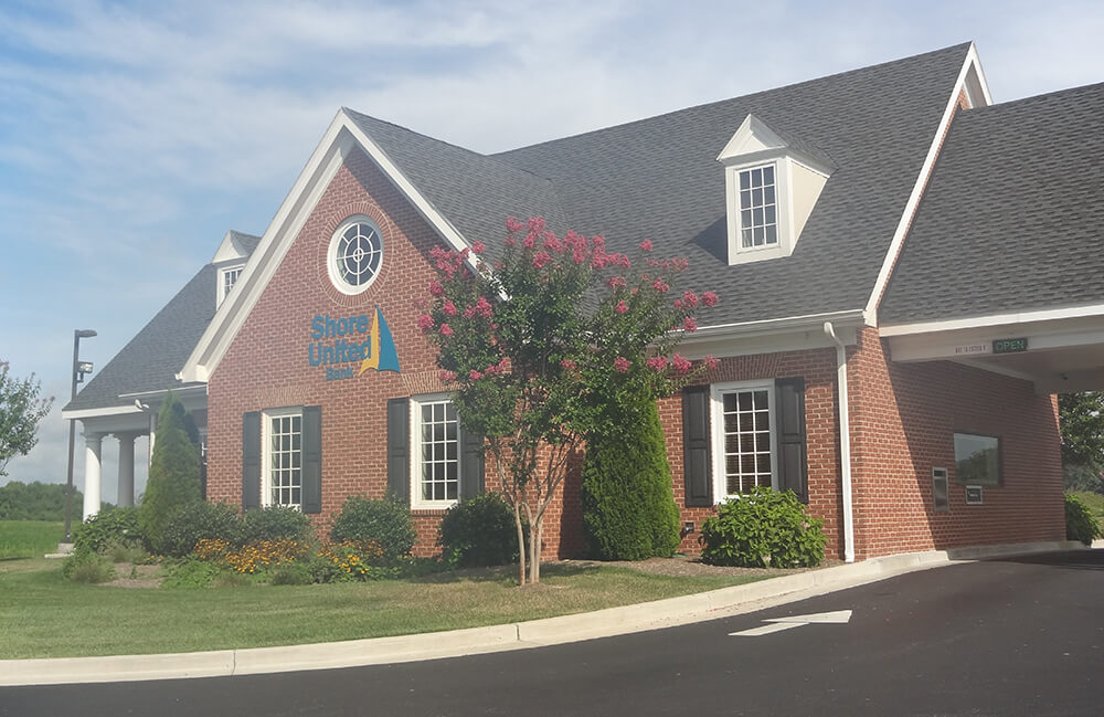 Exterior view of our branch in Ridgely/Hillsboro MD