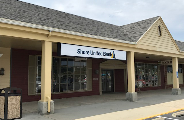 Exterior view of our branch in Onley, VA